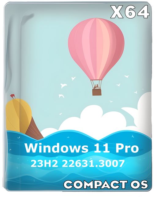 Windows 11 Pro 23H2 22631.3007 Compact